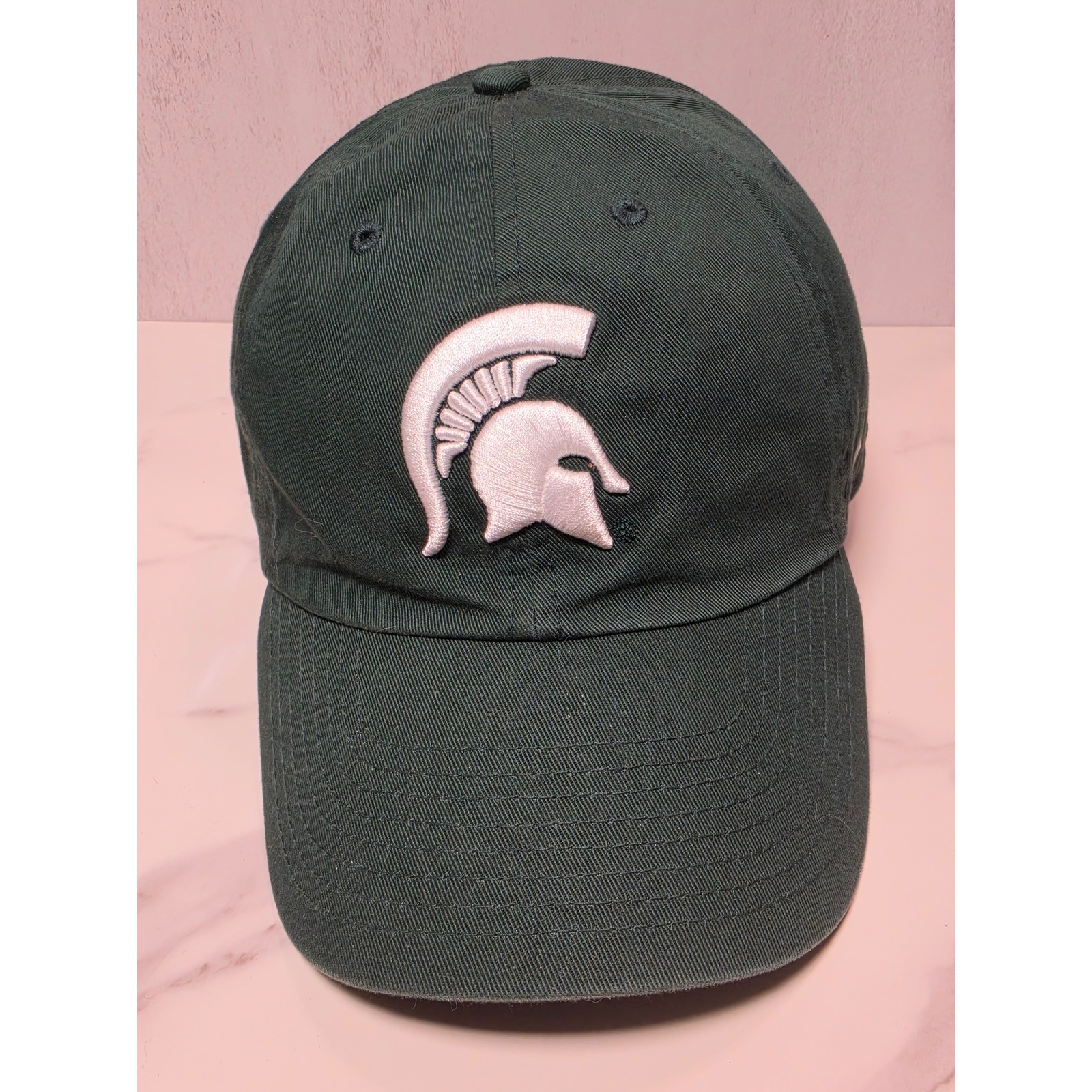 Michigan State Spartans 47 Brand Clean Up Adjustable Hat Green Et Ifs Logo Cap
